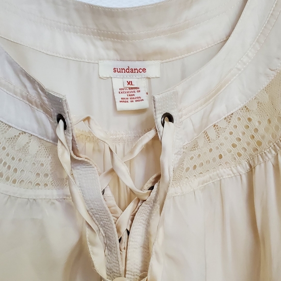 Sundance Lace Yoke Tunic Top - Picture 4 of 8